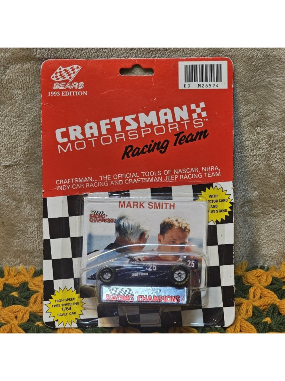 NEW 1994 Racing Champions Sears Edition #25 MARK SMITH 1/64 Scale Craftsman